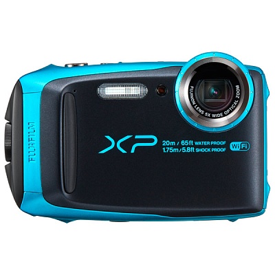 Фотоаппарат Fujifilm FinePix XP120 Sky Blue (16.4Mp/5x/FullHD/Wi-Fi/BT)