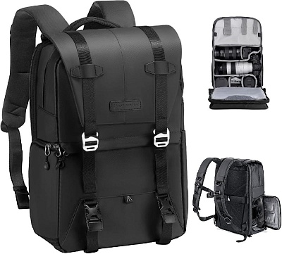 Фотосумка рюкзак K&F Concept Urban Wander 20L черный