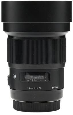 Объектив комиссионный Sigma 20mm f/1.4 DG HSM Art Canon EF (б/у, гарантия 14 дней, S/N 51685123)
