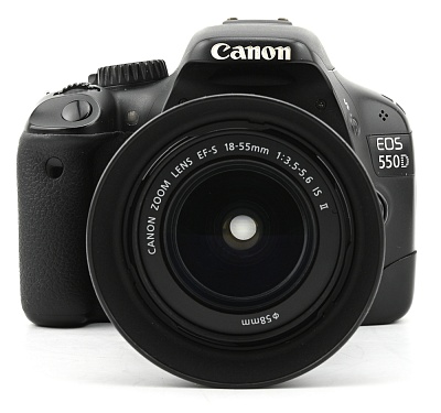 Фотоаппарат комиссионный Canon EOS 550D kit 18-55mm IS II (б/у, гарантия 14 дней, S/N стерт) 