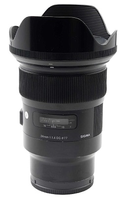 Объектив комиссионный Sigma 24mm f/1.4 DG HSM Art Sony E (б/у, гарантия 14 дней, S/N 55150082)