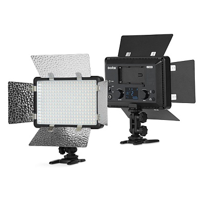 Осветитель Godox LF308D 5600K, светодиодный для видео и фотосъемки (без пульта)
