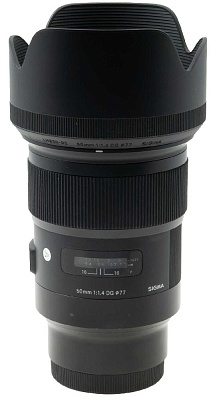 Объектив комиссионный Sigma 50mm f/1.4 DG DN Art Sony E (б/у, гарантия 14 дней, S/N 54349374)