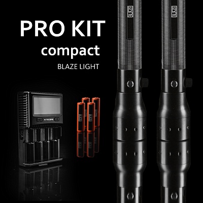 Комплект из двух фотофонарей Blaze Basic Pro Kit 3000K + 5000K
