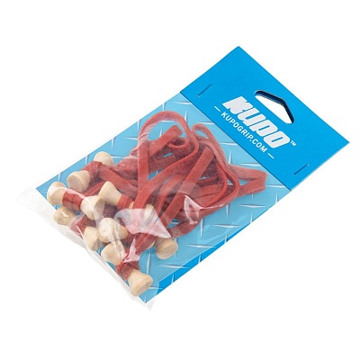 Стяжка-петля Kupo BG5006R Elastic Cable Tie (W)*5"(L), Красный
