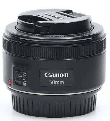 Объектив комиссионный Canon EF 50mm f/1.8 STM (б/у, гарантия 14 дней, S/N 6015207696)