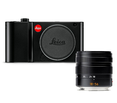 Фотоаппарат беззеркальный Leica TL2 + Leica Vario-Elmar-TL 18-56mm, f/3.5-5.6, ASPH, черный