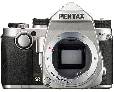 Фотоаппарат зеркальный Pentax KP Body Silver (3 рукоятки в комплекте)
