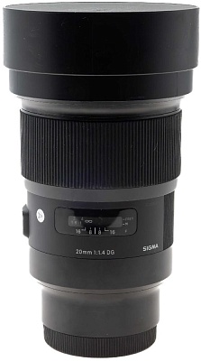 Объектив комиссионный Sigma 20mm f/1.4 DG HSM Art Sony E (б/у, гарантия 14 дней, S/N 54108699)