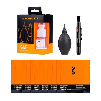 Набор для ухода за оптикой K&F Concept 4-in-1 Cleaning Kit SKU.1618