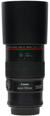 Объектив комиссионный Canon EF 100mm f/2.8L Macro IS USM (б/у, гарантия 14 дней, S/N4547881)
