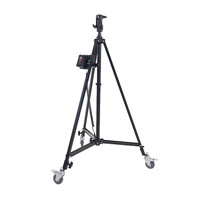 Стойка студийная GreenBean Titan PRO 290WUM WIND-UP на колесах моторизованная (2910мм)