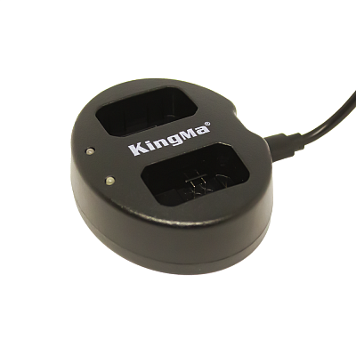 Зарядное устройство комиссионное Kingma BM015-FW50 для двух аккумуляторов Sony NP-FW50