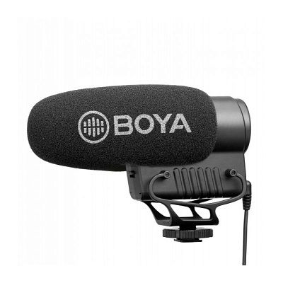 Микрофон Boya BY-BM3051S, накамерный, направленный, 3.5mm