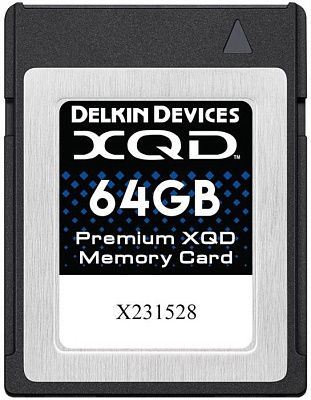 Карта памяти Delkin XQD 64GB R440/W400MB/s (DDXQD-64GB)