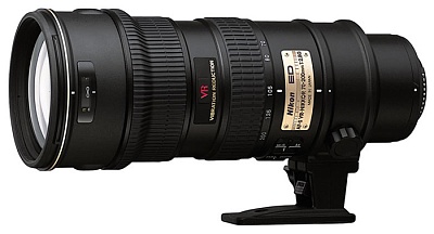 Объектив Nikon 70-200mm f/2.8G ED-IF AF-S VR Zoom-Nikkor