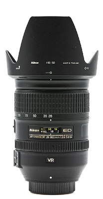 Объектив комиссионный Nikon 28-300mm f/3.5-5.6G ED VR AF-S (б/у, гарантия 14 дней, S/N 52122789)
