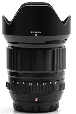 Объектив комиссионный Fujifilm XF 18mm f/1.4 R LM WR (б/у, гарантия 14 дней, S/N 1BA01745)