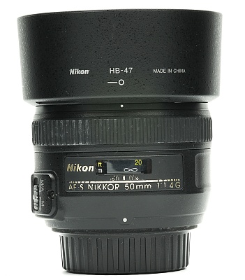 Объектив комиссионный Nikon 50mm f/1.4G AF-S (б/у, гарантия 14 дней, S/N 534995