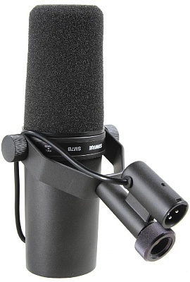 Микрофон Shure SM7B, студийный, направленный, XLR