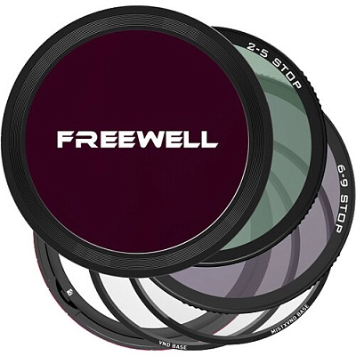 Комплект светофильтров Freewell Versatile Magnetic VND 82mm (ND 2-5;6-9 / CPL / MIST)