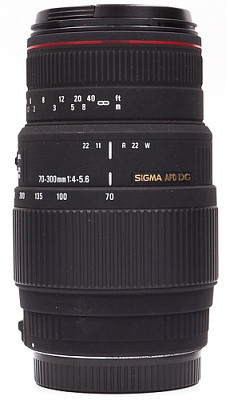 Объектив комиссионный Sigma 70-300mm f/4-5.6 DG Macro Canon EF (б/у, гарантия 14 дней, S/N 4159686)