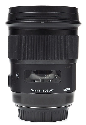 Объектив комиссионный Sigma 50mm f/1.4 DG HSM Art Canon EF (б/у, гарантия 14 дней, S/N 51689277)