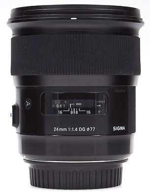 Объектив комиссионный Sigma 24mm f/1.4 DG HSM Art Canon EF (б/у, гарантия 14 дней, S/N 51244014)