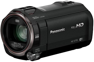 Видеокамера Panasonic HC-V770 (8.57Mp/Full HD/20x/Wi-Fi)