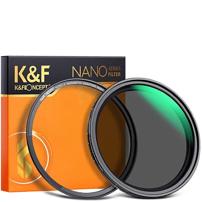 Светофильтр K&F Concept Nano-X Magnetic ND2-32 82mm нейтральный