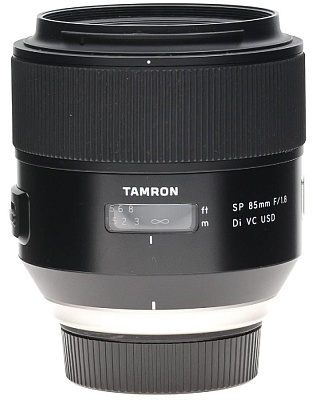 Объектив комиссионный Tamron SP 85mm f/1.8 Di VC (F016N) Nikon F (б/у, гарантия 14 дней, S/N 001937)