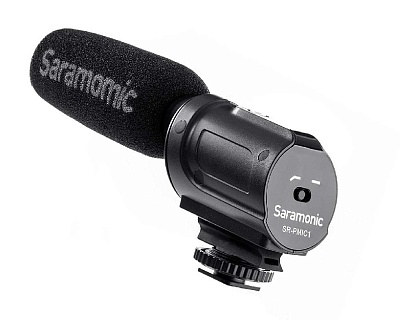 Микрофон Saramonic SR-PMIC1, накамерный, направленный, 3.5mm
