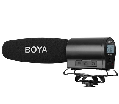 Микрофон Boya BY-DMR7, накамерный, направленный, 3.5mm