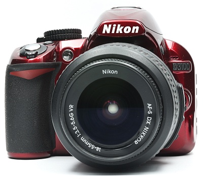Фотоаппарат комиссионный Nikon D3100 kit 18-55mm VR Red(б/у, гарантия 14 дней, S/N 6947395/50197366)