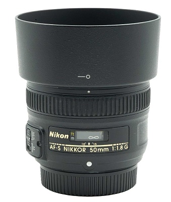 Объектив комиссионный Nikon 50mm f/1.8G AF-S Nikkor (б/у, гарантия 14 дней, S/N 3606681)
