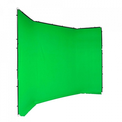 Фон Manfrotto MLBG4301CG FX 4x2.9м на раме хромакей Зеленый
