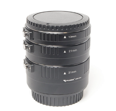 Макрокольца Fujimi FJMTC-C3AF (Canon EF), 13мм, 21мм, 31мм