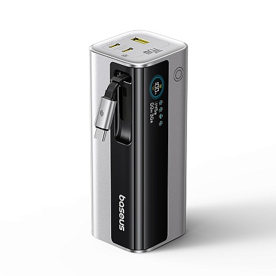 Портативный аккумулятор Baseus EnerGeek GR11 Power Bank 145W 20000mAh Silver