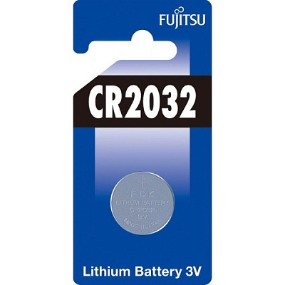 Батарея Fujitsu CR2032(B) для Материнской платы (Bios)