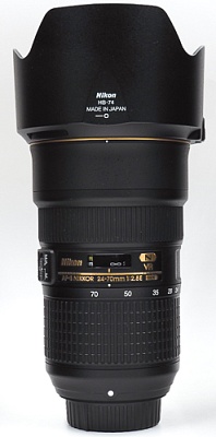 Объектив комиссионный Nikon 24-70mm f /2.8 VR ED (б/у, гарантия 14 дней, s/n 2066342)