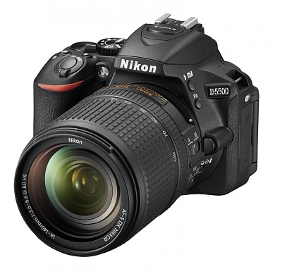 Фотоаппарат зеркальный Nikon D5500 AF-S DX 18-140 VR Kit Black