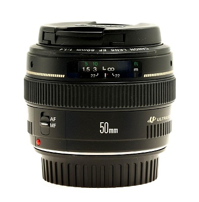 Объектив комиссионный Canon EF 50mm f/1.4 USM (б/у, гарантия 14 дней, S/N7601102235)