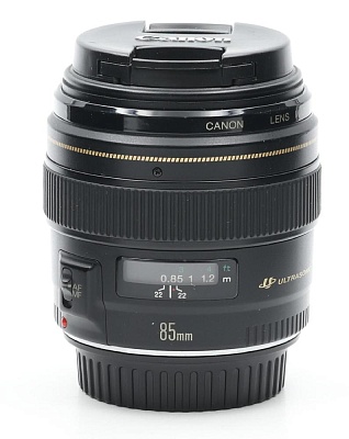 Объектив комиссионный Canon EF 85mm f/1.8 USM (б/у, гарантия 14 дней, S/N 45183076)