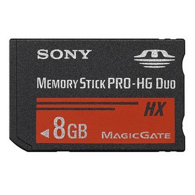 Карта памяти комиссионная Sony MemoryStick PRO-HG Duo 8GB Master Gate HX (б/у)