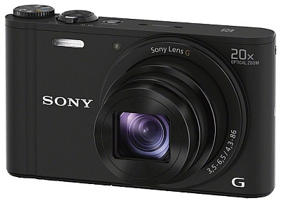 Фотоаппарат Sony Cyber-shot DSC-WX350 Black (18.2Mp/20x/FullHD/Wi-Fi)