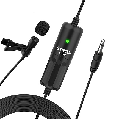 Микрофон Synco Lav-S8, петличный, всенаправленный, 3.5mm