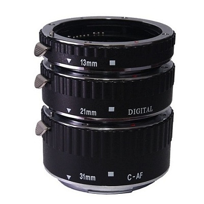 Макрокольца Phottix 3 Ring Auto-Focus AF Macro Extension Tube (Nikon F), автофокус 