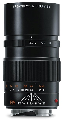 Объектив Leica APO-Telyt-M 135mm f/3.4, черный, анодированный