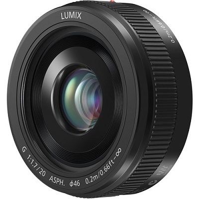 Объектив Panasonic Lumix G 20mm f/1.7 II ASPH (H-H020AE-K) Black Micro 4/3