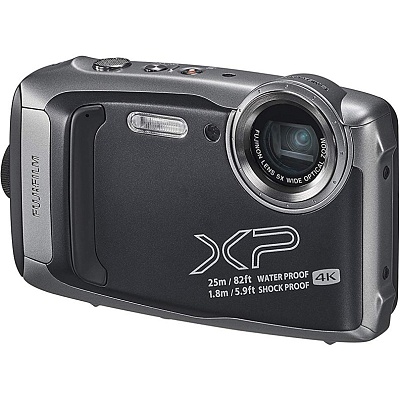 Фотоаппарат Fujifilm FinePix XP140 Dark Silver (16.76Mp/5x/4K/Wi-Fi/BT)